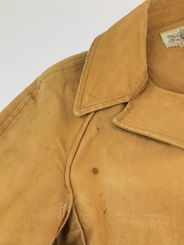 【現状渡し品】【メンズ】 SHANTRIX シャントリックス OTTON CANVAS HUNTING JACKET FRENCH VINTAGE コットンキャンバス ハンティングジャケット フレンチヴィンテージ アウター 146-240317-mo-25-tag サイズ：表記なし カラー：ブラウン 万代Net店