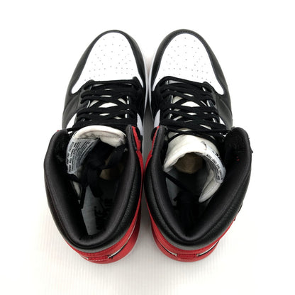 【中古美品】【メンズ】 NIKE ナイキ WMNS AIR JORDAN 1 RETRO HIGH SATIN BLACK TOE CD0461-016 ウィメンズ エアジョーダン 1 レトロ ハイ サテン ブラックトゥ スニーカー 靴 160-240807-hi-5-tag サイズ：28cm US 11 カラー：BLACK/BLACK-WHITE-VARSITY RED 万代Net店