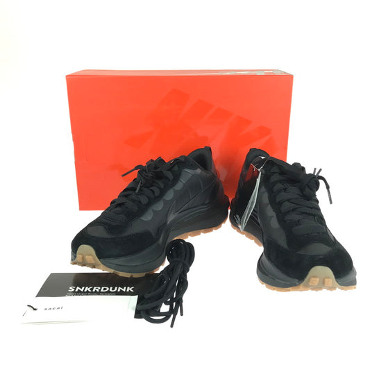 【中古美品】【メンズ】 NIKE ナイキ × SACAI サカイ コラボ VAPOR WAFFLE BLACK GUM DD1875-001 ヴェイパーワッフル ブラックガム スニーカー 靴 160-240816-hi-5-tag サイズ：28cm US 10 カラー：BLACK/OFF NOIR-OFF NOIR 万代Net店