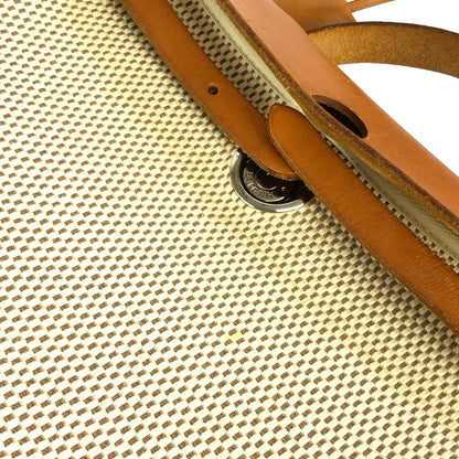 【中古品】【レディース】 HERMES エルメス エールバッグPM 2WAY ショルダーバッグ ハンドバッグ レザー トワルGM 180-260419-sy-03-otoh カラー：ベージュ系 万代Net店