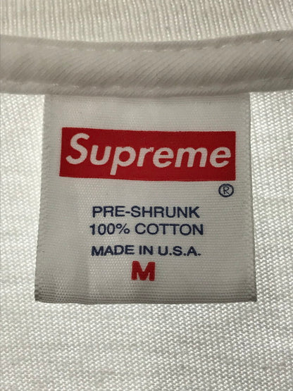 【中古品】【メンズ】 SUPREME シュプリーム BOX LOGO L/S TEE ボックス ロゴ ロングスリーブ Tシャツ 長袖Tシャツ トップス 149-260701-rt-07-tag サイズ：M カラー：ホワイト 万代Net店