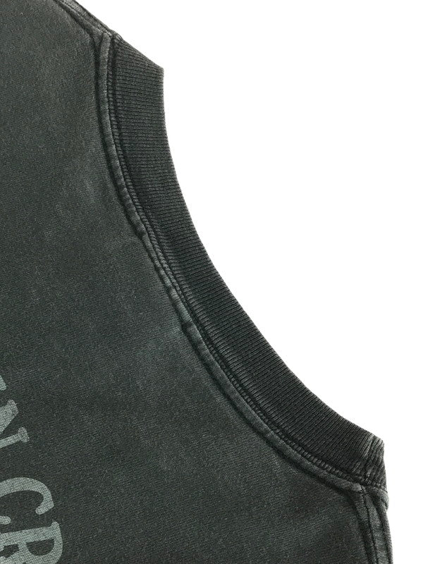 【中古品】【メンズ】 HARLEY DAVIDSON ハーレーダビッドソン 00's SKULL NOSLEEVE CUSTOM 2000年代 スカル ノースリーブ カスタム ランニングシャツ トップス ヴィンテージ 146-250814-rt-04-tag サイズ：XL カラー：チャコールグレー 万代Net店