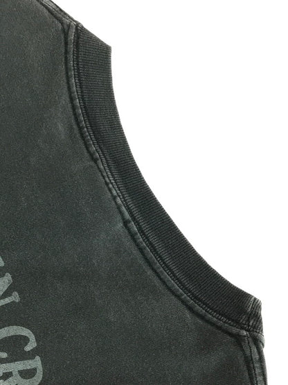 【中古品】【メンズ】 HARLEY DAVIDSON ハーレーダビッドソン 00's SKULL NOSLEEVE CUSTOM 2000年代 スカル ノースリーブ カスタム ランニングシャツ トップス ヴィンテージ 146-250814-rt-04-tag サイズ：XL カラー：チャコールグレー 万代Net店
