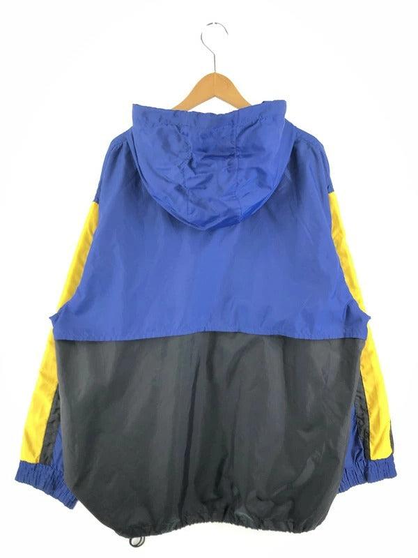 【中古品】【メンズ】 T.W.ISM トゥイズム HALF ZIP NYLON JACKET ハーフジップナイロンジャケット アウター 146-230730-mo-05-tag サイズ：L カラー：ブルー 万代Net店