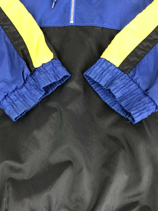 【中古品】【メンズ】 T.W.ISM トゥイズム HALF ZIP NYLON JACKET ハーフジップナイロンジャケット アウター 146-230730-mo-05-tag サイズ：L カラー：ブルー 万代Net店