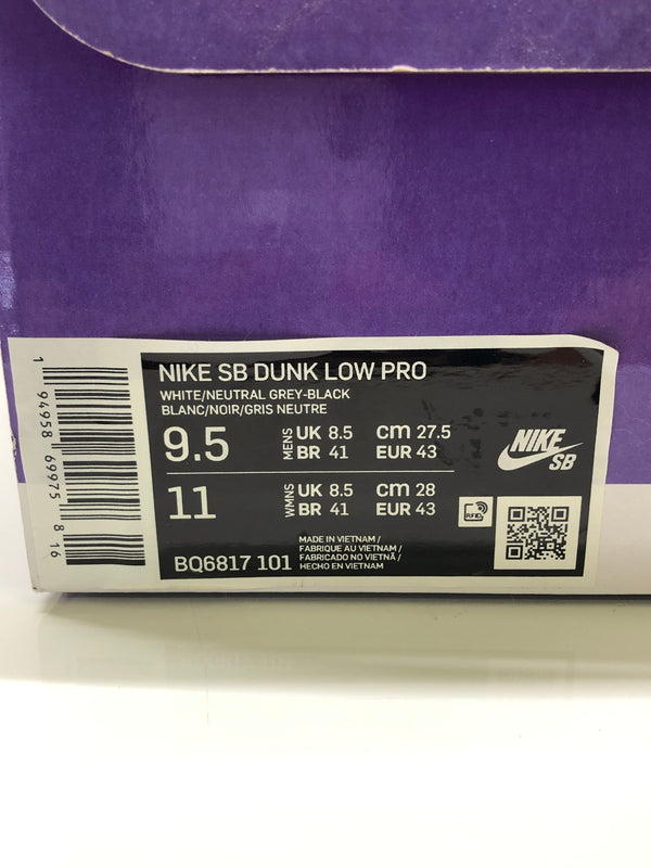 【中古品】【メンズ】 NIKE SB ナイキエスビー BQ6817-101 DUNK LOW 靴 シューズ スニーカー 160-260823-AS-13-hon サイズ：27.5cm カラー：ホワイト/ブルー 万代Net店