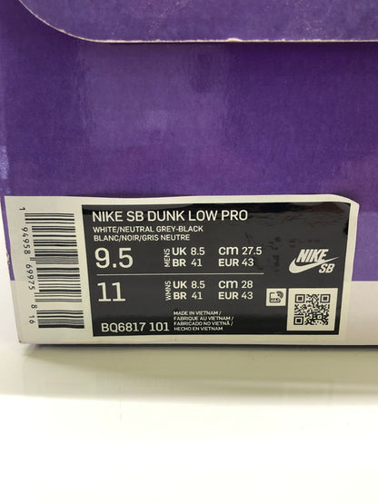 【中古品】【メンズ】 NIKE SB ナイキエスビー BQ6817-101 DUNK LOW 靴 シューズ スニーカー 160-260823-AS-13-hon サイズ：27.5cm カラー：ホワイト/ブルー 万代Net店