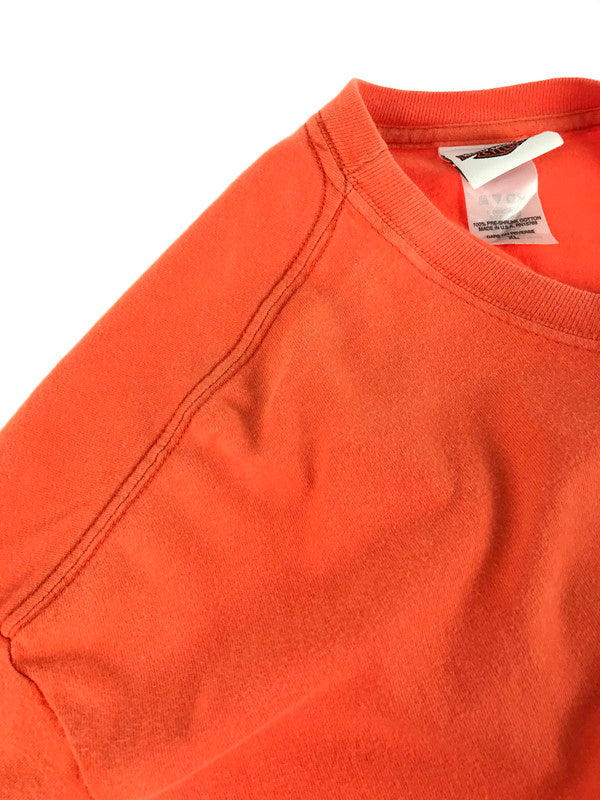 【中古品】【メンズ】 HARLEY DAVIDSON ハーレーダビッドソン LOGO PRINT S/S TEE ロゴプリント ショートスリーブ Tシャツ 半袖Tシャツ トップス 145-250814-rt-05-tag サイズ：XL カラー：オレンジ 万代Net店