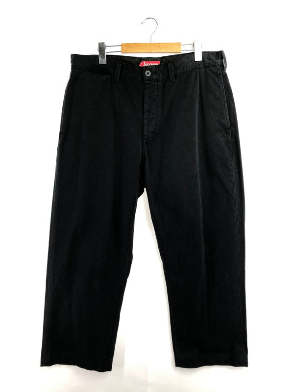【中古品】【メンズ】 SUPREME シュプリーム 20FW PIN UP CHINO PANT ピン アップ チノパンツ ボトムス 149-260513-na-02-tagh サイズ：34 カラー：ブラック 万代Net店