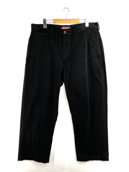 【中古品】【メンズ】 SUPREME シュプリーム 20FW PIN UP CHINO PANT ピン アップ チノパンツ ボトムス 149-260513-na-02-tagh サイズ：34 カラー：ブラック 万代Net店