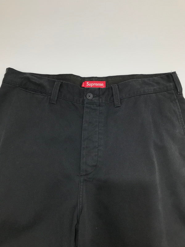 【中古品】【メンズ】 SUPREME シュプリーム 20FW PIN UP CHINO PANT ピン アップ チノパンツ ボトムス 149-260513-na-02-tagh サイズ：34 カラー：ブラック 万代Net店