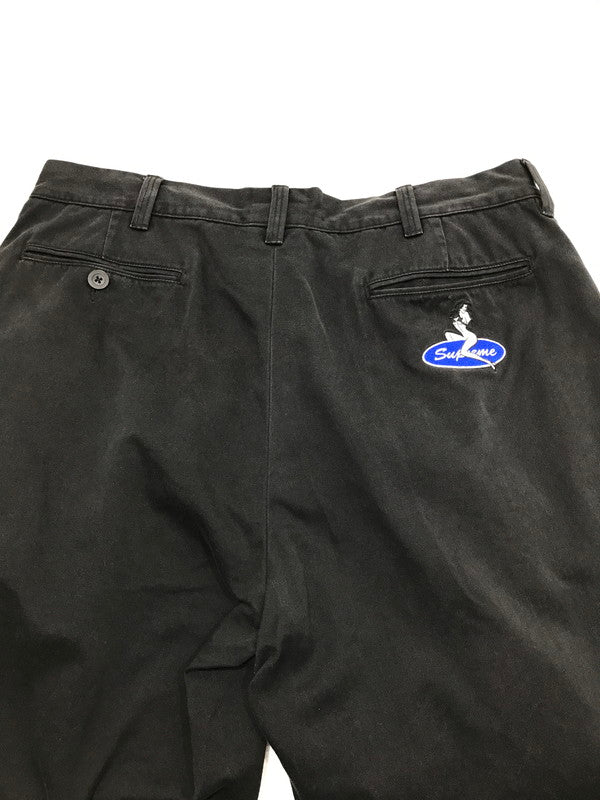 【中古品】【メンズ】 SUPREME シュプリーム 20FW PIN UP CHINO PANT ピン アップ チノパンツ ボトムス 149-260513-na-02-tagh サイズ：34 カラー：ブラック 万代Net店