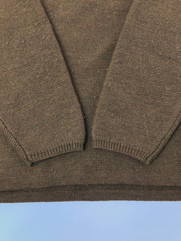 【中古品】【メンズ】 ITTY－BITTY イッティビッティ KNIT PLO 3 ニット ポロ 3 トップス 141-260825-rt-06-tagh サイズ：XL カラー：ブラウン 万代Net店
