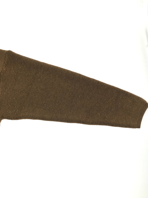 【中古品】【メンズ】 ITTY－BITTY イッティビッティ KNIT PLO 3 ニット ポロ 3 トップス 141-260825-rt-06-tagh サイズ：XL カラー：ブラウン 万代Net店