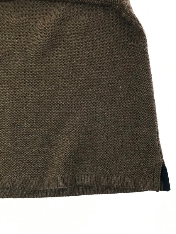 【中古品】【メンズ】 ITTY－BITTY イッティビッティ KNIT PLO 3 ニット ポロ 3 トップス 141-260825-rt-06-tagh サイズ：XL カラー：ブラウン 万代Net店