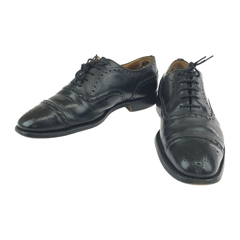 【現状渡し品】【メンズ】 CHURCH’S DIPLOMAT チャーチ 5都市 ディプロマット ウィングチップ ブーツ シューズ 革靴 165-220410-ab-17-tag サイズ：表記不明 下記参照 カラー：ブラック 万代Net店