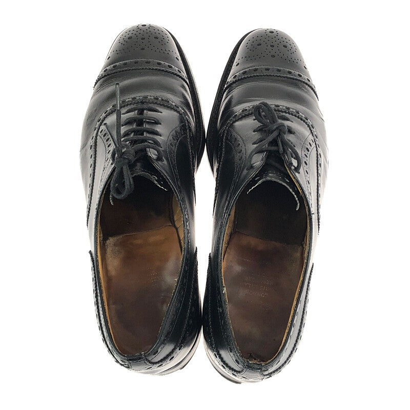 【現状渡し品】【メンズ】 CHURCH’S DIPLOMAT チャーチ 5都市 ディプロマット ウィングチップ ブーツ シューズ 革靴 165-220410-ab-17-tag サイズ：表記不明 下記参照 カラー：ブラック 万代Net店