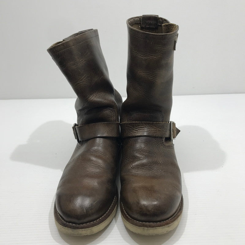 【中古品】【メンズ】 RED WING レッドウィング ENGINEER BOOTS 2975 エンジニアブーツ USA製 靴 164-250123-yk-10-tag サイズ：28cm/US10 カラー：ダークブラウン 万代Net店