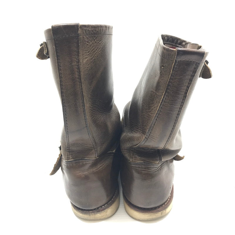 【中古品】【メンズ】 RED WING レッドウィング ENGINEER BOOTS 2975 エンジニアブーツ USA製 靴 164-250123-yk-10-tag サイズ：28cm/US10 カラー：ダークブラウン 万代Net店