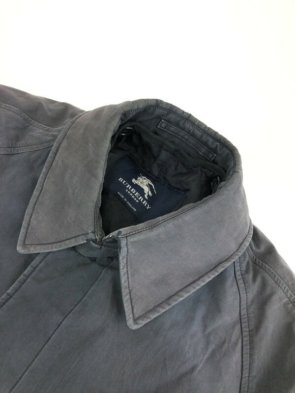 【現状渡し品】【メンズ】 BURBERRY LONDON バーバリー ロンドン LINER SOUTIEN COLLAR COAT ライナー付き ステンカラーコート アウター 141-230924-kk-02-tag サイズ：表記なし 下記参照 カラー：グレー系 万代Net店