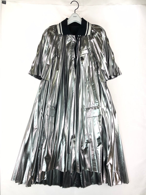 【中古美品】【レディース】 Sacai サカイ 20-04937 METALLIC ONE PIECE メタリックワンピース 170-240827-na-9-tag 万代Net店