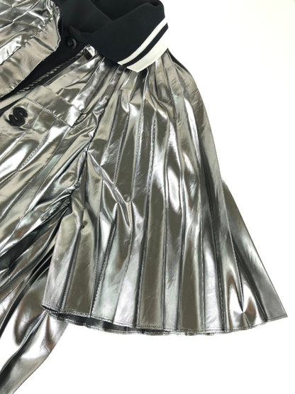 【中古美品】【レディース】 Sacai サカイ 20-04937 METALLIC ONE PIECE メタリックワンピース 170-240827-na-9-tag 万代Net店