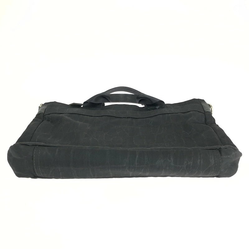 【現状渡し品】【メンズ】 Vivienne Westwood ヴィヴィアンウエストウッド CANVAS 2WAY BRIEF CASE VWM751 キャンバス 2WAY ブリーフケース カバン 180-231227-kk-07-tag カラー：ブラック 万代Net店