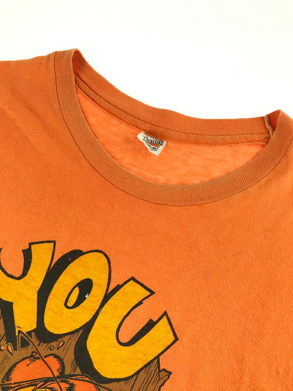 【中古品】 HANES ヘインズ 70’s YOU TURKEY S/S TEE ユー ターキー ティー ショートスリーブTシャツ 半袖Tシャツ トップス 146-250814-rt-06-tag 万代Net店