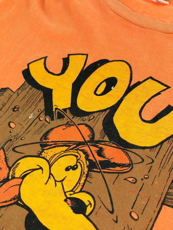 【中古品】 HANES ヘインズ 70’s YOU TURKEY S/S TEE ユー ターキー ティー ショートスリーブTシャツ 半袖Tシャツ トップス 146-250814-rt-06-tag 万代Net店