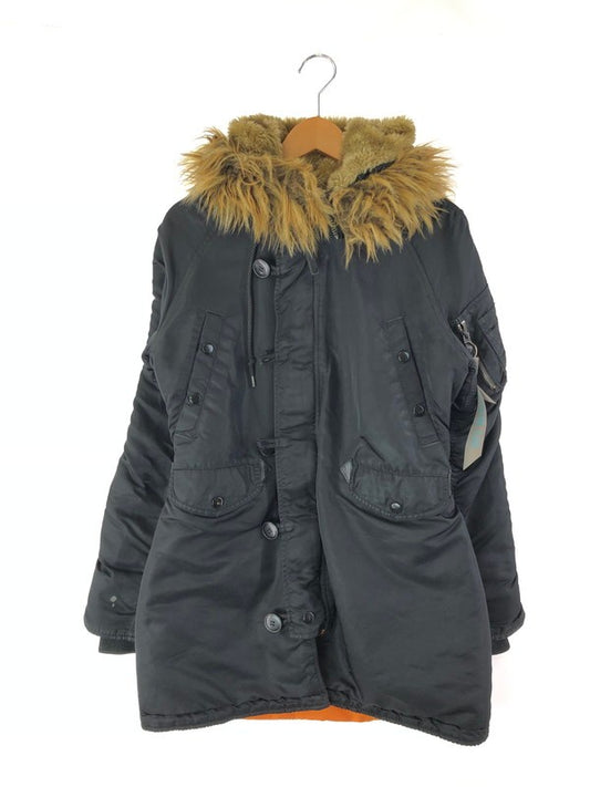 【ジャンク品】【メンズ】 ALPHA INDUSTRIES N-3B FLIGHT JACKET MIL-J-0279 1615-573-8335 アルファインダストリーズ N-3B フライトジャケット アウター 145-240301-kk-34-tag サイズ：S カラー：ブラック 万代Net店