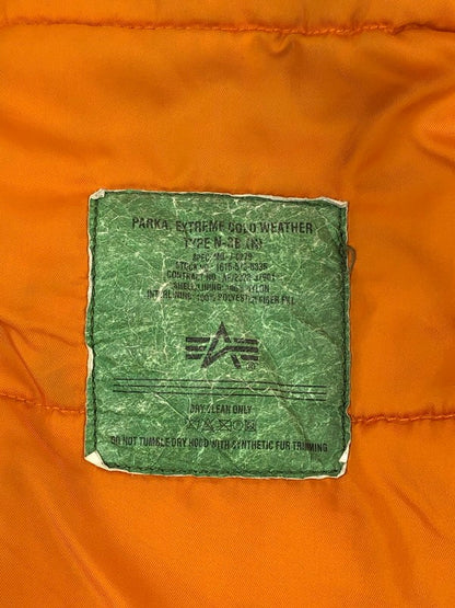 【ジャンク品】【メンズ】 ALPHA INDUSTRIES N-3B FLIGHT JACKET MIL-J-0279 1615-573-8335 アルファインダストリーズ N-3B フライトジャケット アウター 145-240301-kk-34-tag サイズ：S カラー：ブラック 万代Net店