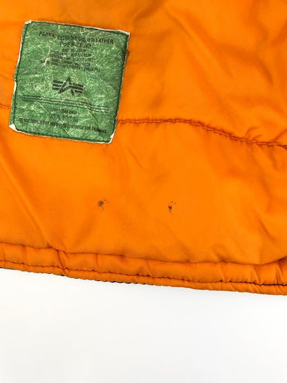 【ジャンク品】【メンズ】 ALPHA INDUSTRIES N-3B FLIGHT JACKET MIL-J-0279 1615-573-8335 アルファインダストリーズ N-3B フライトジャケット アウター 145-240301-kk-34-tag サイズ：S カラー：ブラック 万代Net店