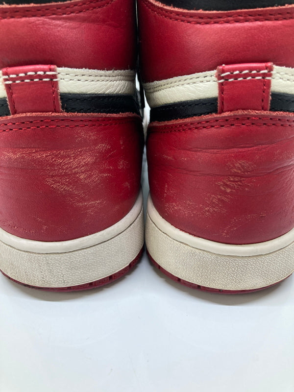 【中古品】【メンズ】 NIKE ナイキ AIR JORDAN 1 RETRO HIGH OG BRED TOE 555088-610 エアジョーダン 1 レトロ ハイ オリジナル ブレッドトゥ スニーカー 靴 160-260718-kk-05-hon カラー：GYM RED/BLACK-SUMMIT WHITE 万代Net店