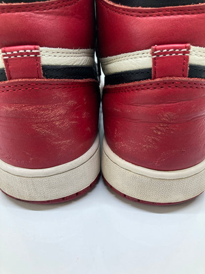 【中古品】【メンズ】 NIKE ナイキ AIR JORDAN 1 RETRO HIGH OG BRED TOE 555088-610 エアジョーダン 1 レトロ ハイ オリジナル ブレッドトゥ スニーカー 靴 160-260718-kk-05-hon カラー：GYM RED/BLACK-SUMMIT WHITE 万代Net店