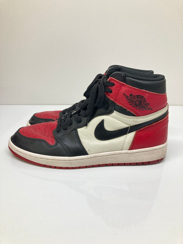 【中古品】【メンズ】 NIKE ナイキ AIR JORDAN 1 RETRO HIGH OG BRED TOE 555088-610 エアジョーダン 1 レトロ ハイ オリジナル ブレッドトゥ スニーカー 靴 160-260718-kk-05-hon カラー：GYM RED/BLACK-SUMMIT WHITE 万代Net店