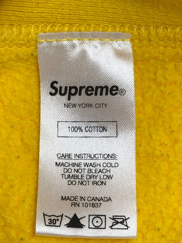 【中古品】【メンズ】 Supreme シュプリーム BANDANA BOX LOGO HOODED SWEATSHIRT バンダナ ボックスロゴ フーデッド スウェットシャツ パーカー トップス 149-250731-yy-03-tag サイズ：XL カラー：イエロー 万代Net店