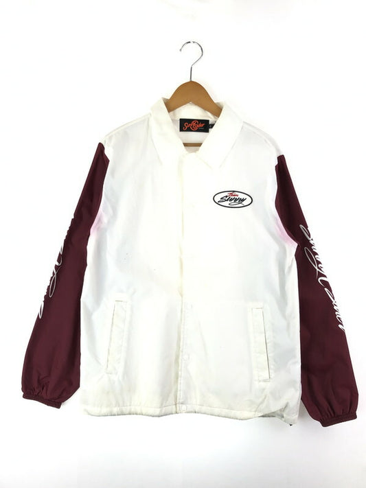 【中古品】【メンズ】 SUNNY C SIDER サニーシーサイダー RACING COACH JACKET レーシング コーチジャケット ライトアウター 142-231222-kk-01-tag サイズ：M カラー：ホワイト 万代Net店