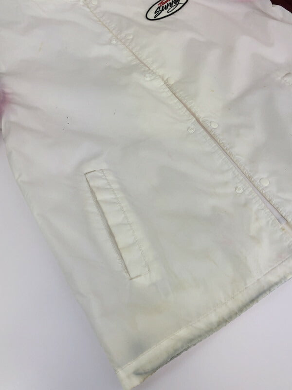 【中古品】【メンズ】 SUNNY C SIDER サニーシーサイダー RACING COACH JACKET レーシング コーチジャケット ライトアウター 142-231222-kk-01-tag サイズ：M カラー：ホワイト 万代Net店