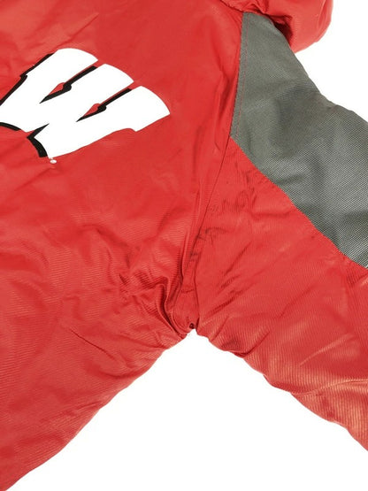 【中古品】【メンズ】 STARTER スターター WISCONSIN BADGERS STADIUM PUFFER ANORAK JACKET ウィスコンシン バッシャーズ スタジアム アノラックジャケット 146-230929-kk-04-tag サイズ：L カラー：レッド 万代Net店