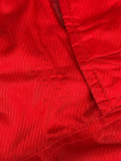 【中古品】【メンズ】 STARTER スターター WISCONSIN BADGERS STADIUM PUFFER ANORAK JACKET ウィスコンシン バッシャーズ スタジアム アノラックジャケット 146-230929-kk-04-tag サイズ：L カラー：レッド 万代Net店