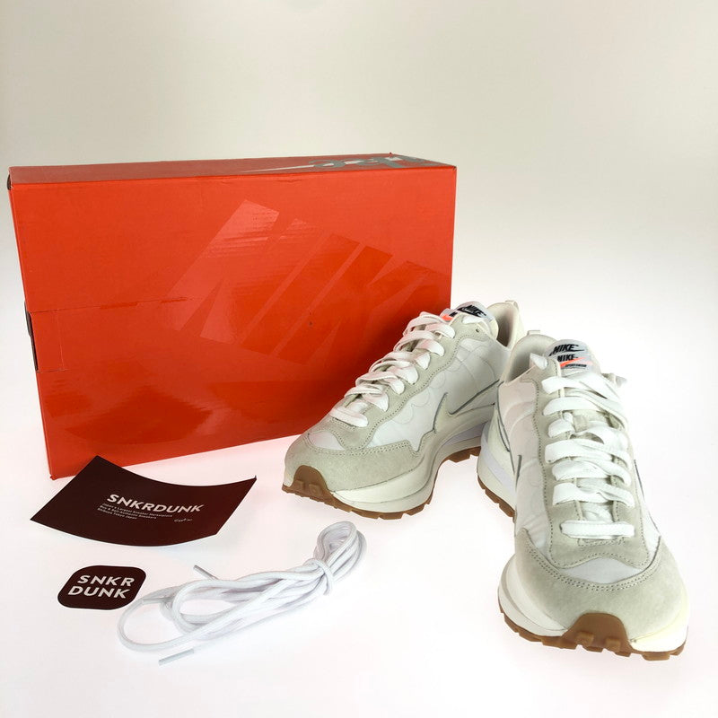 【中古美品】【メンズ】 NIKE ナイキ × SACAI サカイ DD1875-100 VAPOR WAFFLE スニーカー 靴 160-240903-SS-8-tag サイズ：28ｃｍ/US 10 カラー：White Gum 万代Net店