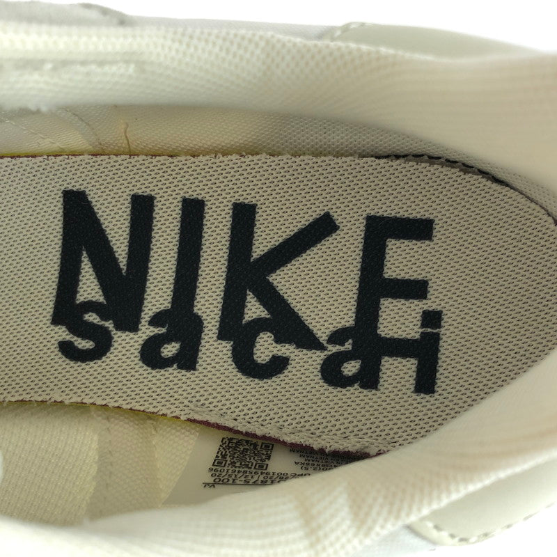 【中古美品】【メンズ】 NIKE ナイキ × SACAI サカイ DD1875-100 VAPOR WAFFLE スニーカー 靴 160-240903-SS-8-tag サイズ：28ｃｍ/US 10 カラー：White Gum 万代Net店