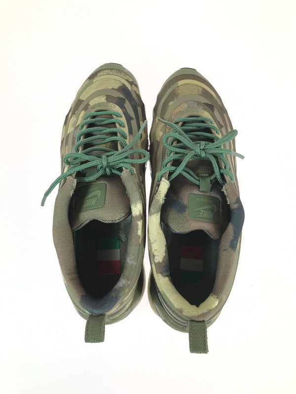 【中古品】【メンズ】 NIKE ナイキ AIR MAX 97 SP ITALY エア マックス 97 SP イタリー スニーカー 靴 160-240724-hi-06-tag サイズ：27.5cm US 9.5 カラー：DARK KHAKI/GOLDEN TUSSAH 万代Net店