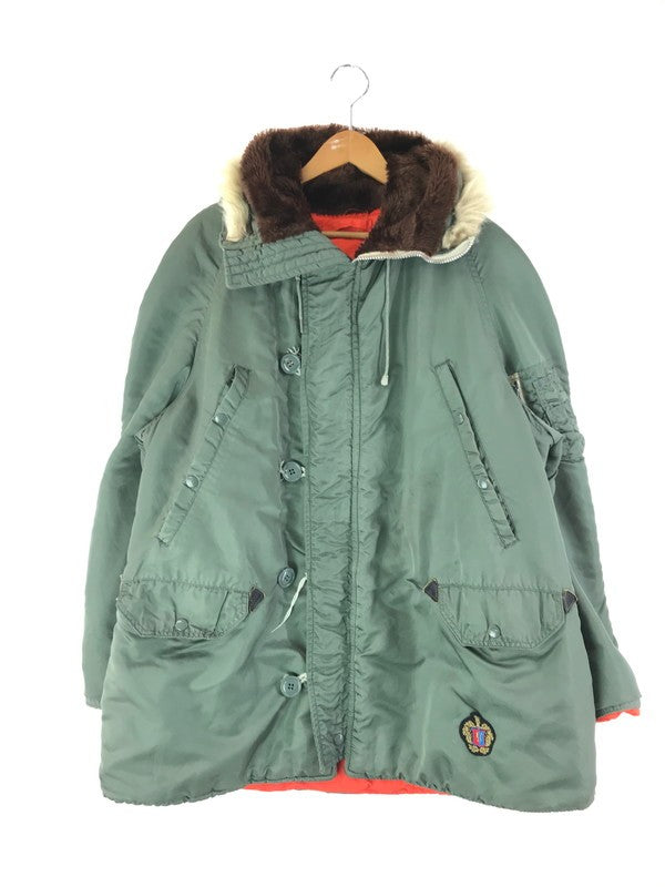【ジャンク品】【メンズ】 UNKNOWN VINTAGE N-3B FLIGHT JACKET MIL-J-6279H 2205-224-1356 ヴィンテージ N-3B 民間用フライトジャケット アウター 146-240218-kk-48-tag サイズ：L カラー：セージグリーン 万代Net店
