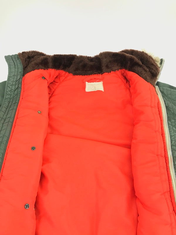 【ジャンク品】【メンズ】 UNKNOWN VINTAGE N-3B FLIGHT JACKET MIL-J-6279H 2205-224-1356 ヴィンテージ N-3B 民間用フライトジャケット アウター 146-240218-kk-48-tag サイズ：L カラー：セージグリーン 万代Net店