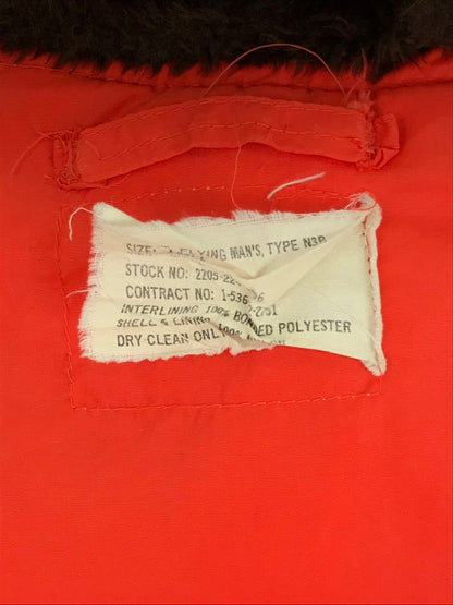 【ジャンク品】【メンズ】 UNKNOWN VINTAGE N-3B FLIGHT JACKET MIL-J-6279H 2205-224-1356 ヴィンテージ N-3B 民間用フライトジャケット アウター 146-240218-kk-48-tag サイズ：L カラー：セージグリーン 万代Net店