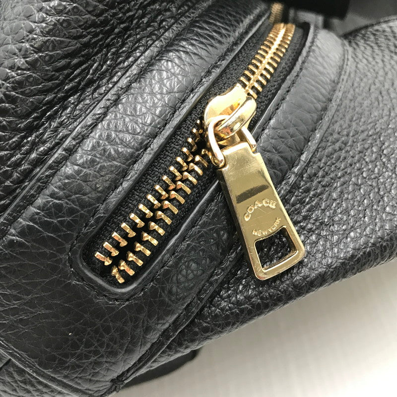【中古品】【レディース】 COACH コーチ SHOULDER BAG F80268 ショルダーバッグ カバン 180-250127-na-08-tag カラー：ブラック 万代Net店
