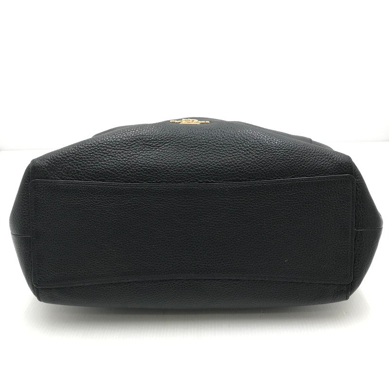 【中古品】【レディース】 COACH コーチ SHOULDER BAG F80268 ショルダーバッグ カバン 180-250127-na-08-tag カラー：ブラック 万代Net店