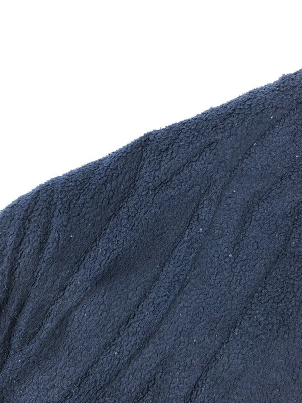 【現状渡し品】【メンズ】 NAUTICA ノーティカ 90's HALF ZIP FLEECE JACKET 90年代 ハーフジップ フリースジャケット ライトアウター ヴィンテージ 146-230827-kk-02-tag サイズ：L カラー：ネイビー 万代Net店