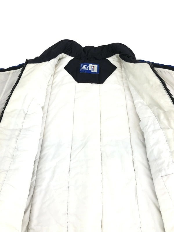 【ジャンク品】【メンズ】 STARTER スターター NBA OFFICIAL LICENSED PRODUCT ORLANDO MAGIC NYLON PUFFY JACKET NBA 中綿ジャケット 146-240122-kk-27-tag サイズ：XL カラー：ホワイト/ブラック 万代Net店